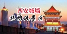 男人抓胸鸡鸡捅美女中国陕西-西安城墙旅游风景区